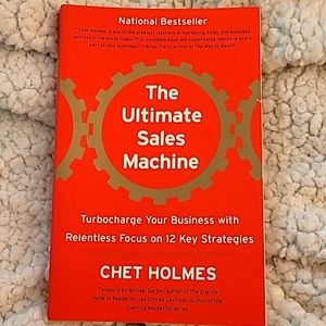 5/$25 The ultimate sales machine paperback book by Chet Holmes
